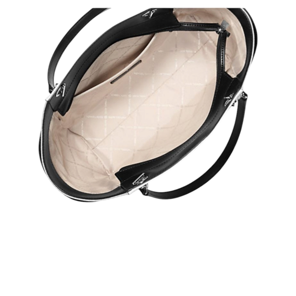 Michael Kors White, Black and Gray Tote Bag - Picture 2 of 3